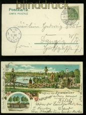 Berlin farb-Litho-AK Zehlendorf Waldesruh 1904 (40201)