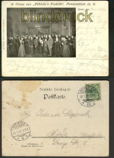 Berlin sw-AK Zhlckes Festse Dennewitzstr 1900 (d3146)