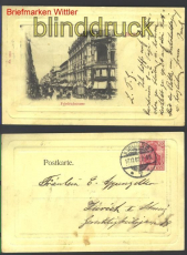Berlin sw-Prge-AK Friedrichstrasse 1902 (d1593)