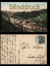 Bartmhle im Elstertah farb-AK Gruss aus der Vogtl. Schweiz 1908 (d5739)