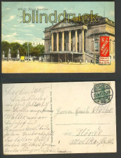 Berlin farb-AK knigliches Opernhaus 1915 (d3159)