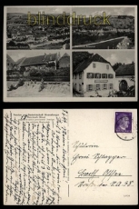 Odenbach (Glan) sw-Foto-AK vier Ansichten 1944 (d5518)