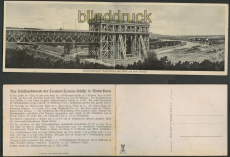 Niederfinow sw-Klapp-AK Schiffshebewerk ungebraucht (d4507)