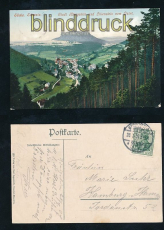 KNIGSTEIN farb-AK Schs. Schweiz Lilienstein vom Quirl 1907 (d7256)