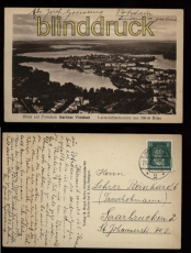 Potsdam sw-AK Berliner Vorstadt Luftschiffaufnahme 1927 (d5596)