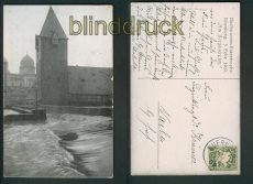 Nrnberg sw-Foto-AK Hochwasser-Katastrophe 1909 (d5240)