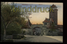 Rothenburg ob der Tauber farb-AK Rdertor ungebraucht (d5594)