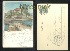 MEISSEN farb-AK Albrechtsburg 1901 (d6872)