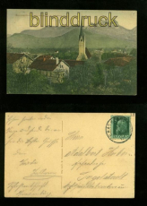 BRANNENBURG farb-AK mit Heuberg und Hochri 1912 (d6067)