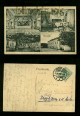 STENZ sw-AK vier Ansichten Gasthof Stenz 1910 (d6678)
