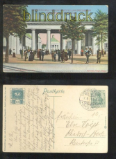 DRESDEN farb-AK Intern. Hygiene-Ausstellung 1911 (d6859)