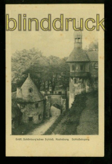 ROCHSBURG sw-AK Grfl. Schnburgsches Schloss Schlosseingang ungebraucht (d5989)