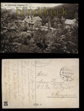 Bad Rosental bei Netschkau sw-AK Feldpost 1917 (d5740)