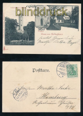 KELLINGHUSEN sw-AK Gruss aus .... drei Ansichten 1902 (d7305)