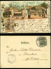 Grlitz farb-Litho-AK Gruss aus .... 3 Ansichten 1906 (d5888)