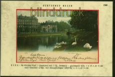 KIEL farb-AK Am kleinen Kiel 1903 (d7412)