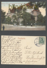 CHEMNITZ farb-AK von Zimmermannsches Sanatorium 1914 (d0163)