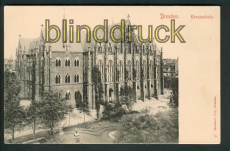 Dresden sw-AK Kreuzschule ungebraucht (d5353)