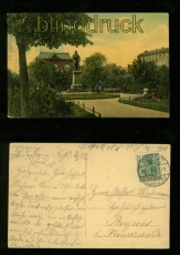 FORST farb-AK Bismarckplatz 1908 (d6221)