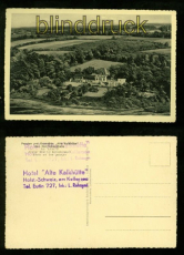 EUTIN sw-AK Pension und Gaststtte Alte Kalkhtte ungebraucht (d6437)