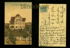 AHRENSBURG farb-AK Villa Eigenheim 1911 (d6684)