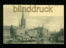 LBECK sw-AK An der Trave ungebraucht (d6169)
