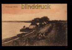 Ekensund Flensburger Frde sw-AK Kstenstrich bei Ekensund ungebraucht (d5764)