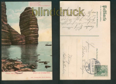 Helgoland farb-AK Mnch und Predigerstuhl 1909 (d5175)