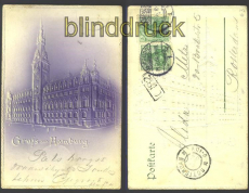 Hamburg farb-Prge-AK Gruss aus... 1904 (d2064)