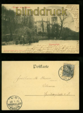 Altona sw-AK Gruss aus..... Donners-Park 1901 (d6711)