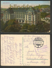 Bad Nauheim farb-AK Isr. Kinderheilsttte 1918 (d4053)