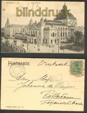 Frankfurt am Main sw-AK Schauspielhaus 1904 (d4592)