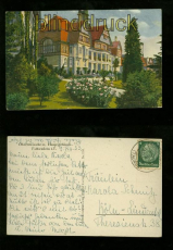 FALKENSTEIN farb-AK Obertaunusheim Hauptgebude 1933 (d6562)