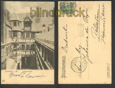 Frankfurt am Main sw-AK Rmerhfchen 1904 (d4600)