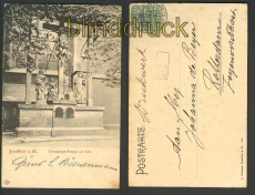 Frankfurt am Main sw-AK Kreuzigungstreppe am Dom 1904 (d4601)