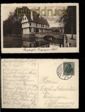 Burgsteinfurt sw-AK Eingang zum Schlo 1911 (d5706)