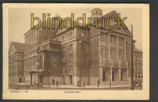 Hagen in Westfalen sw-AK Stadttheater  (d4297)