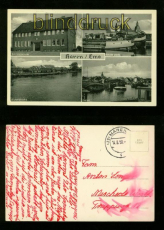 HAREN (Ems) sw-AK vier Ansichten 1958 (d6103)