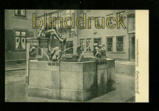 BRAUNSCHWEIG sw-AK Eulenspiegelbrunnen ungebraucht (d6130)