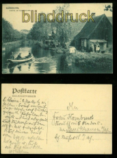 NORDHORN sw-AK Partie am Mhlendamm 1907 (d6196)