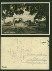 LINGEN (Ems) sw-AK Emsbrcke 1929 (d6276)