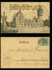 HANNOVER sw-AK Flusswasserkunst 1899 (d6479)