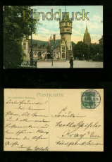 HANNOVER farb-AK Flusswasserkunst 1906 (d6593)