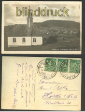 Todtmoos-Strick sw-Foto-AK Kapelle 1923 SSt.  (d3081)