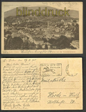 Baden-Baden sw-AK Blick v d Ebersteinstrasse1925(d3100)