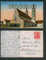 Villingen farb-AK Mnster 1919 (d4978)