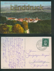 Knigfeld farb-AK Luftkurort Gesamtansicht 1928 (d4966)
