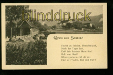 BEURON sw-AK Beuron von Nordwesten ungebraucht (d6210)
