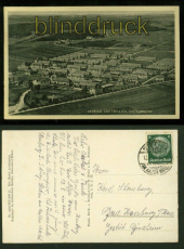 HEUBERG-STETTEN sw-Foto-AK vom Flugzeug aus 1934 (d0007)