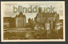 Marienburg sw-AK Marienburg Haupthaus ungebraucht (d3795)